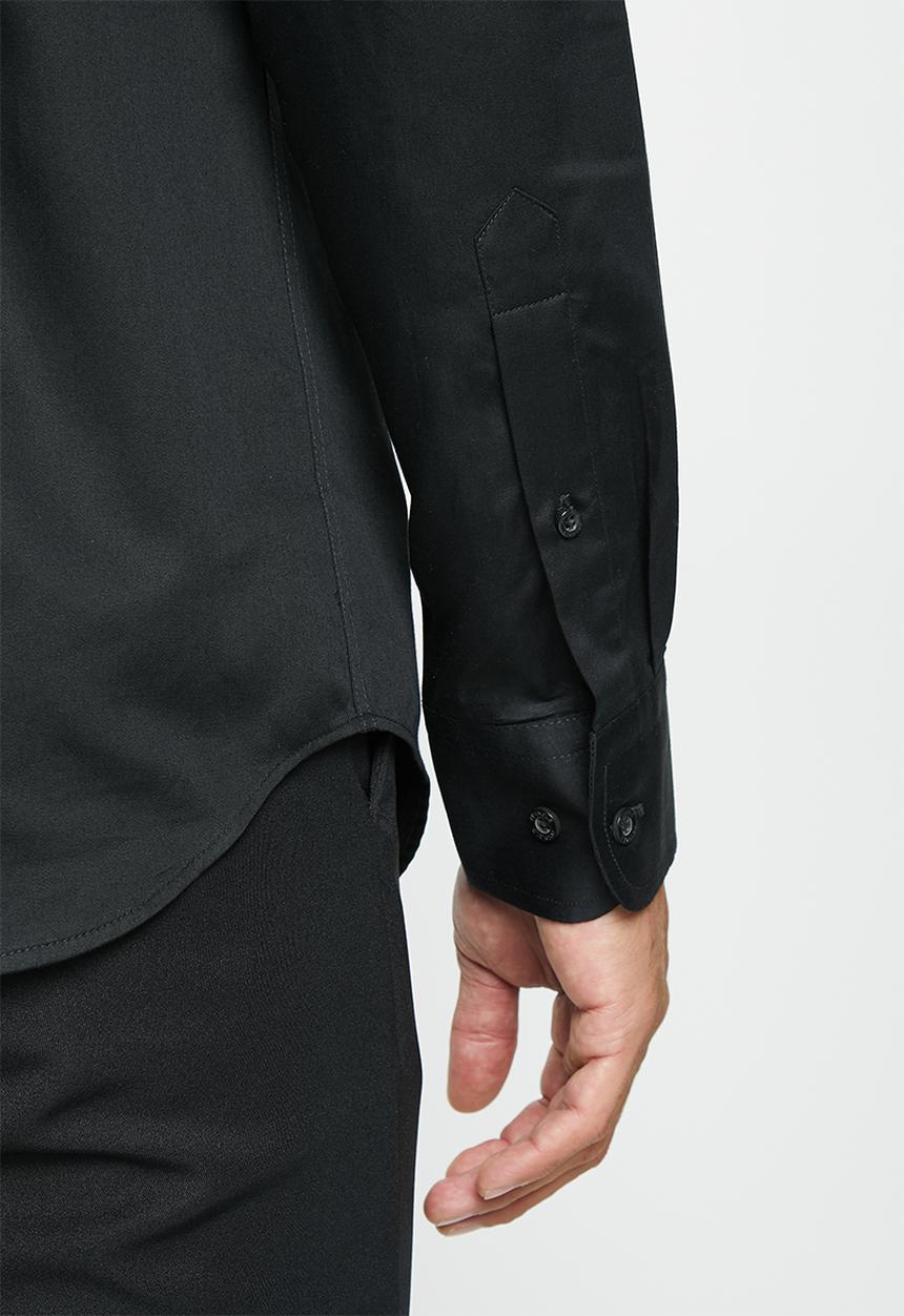 Pringle of Scotland - Core tailored shirt - black