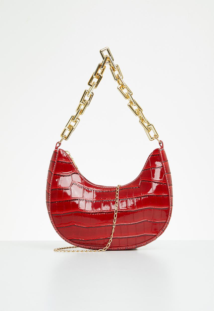Superbalist - Nina baguette bag - red