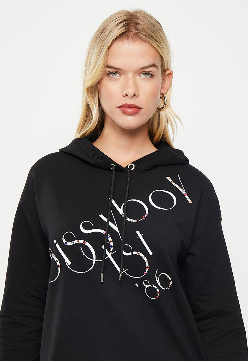 SISSY BOY - Fero: hoodie with long sleeves - black