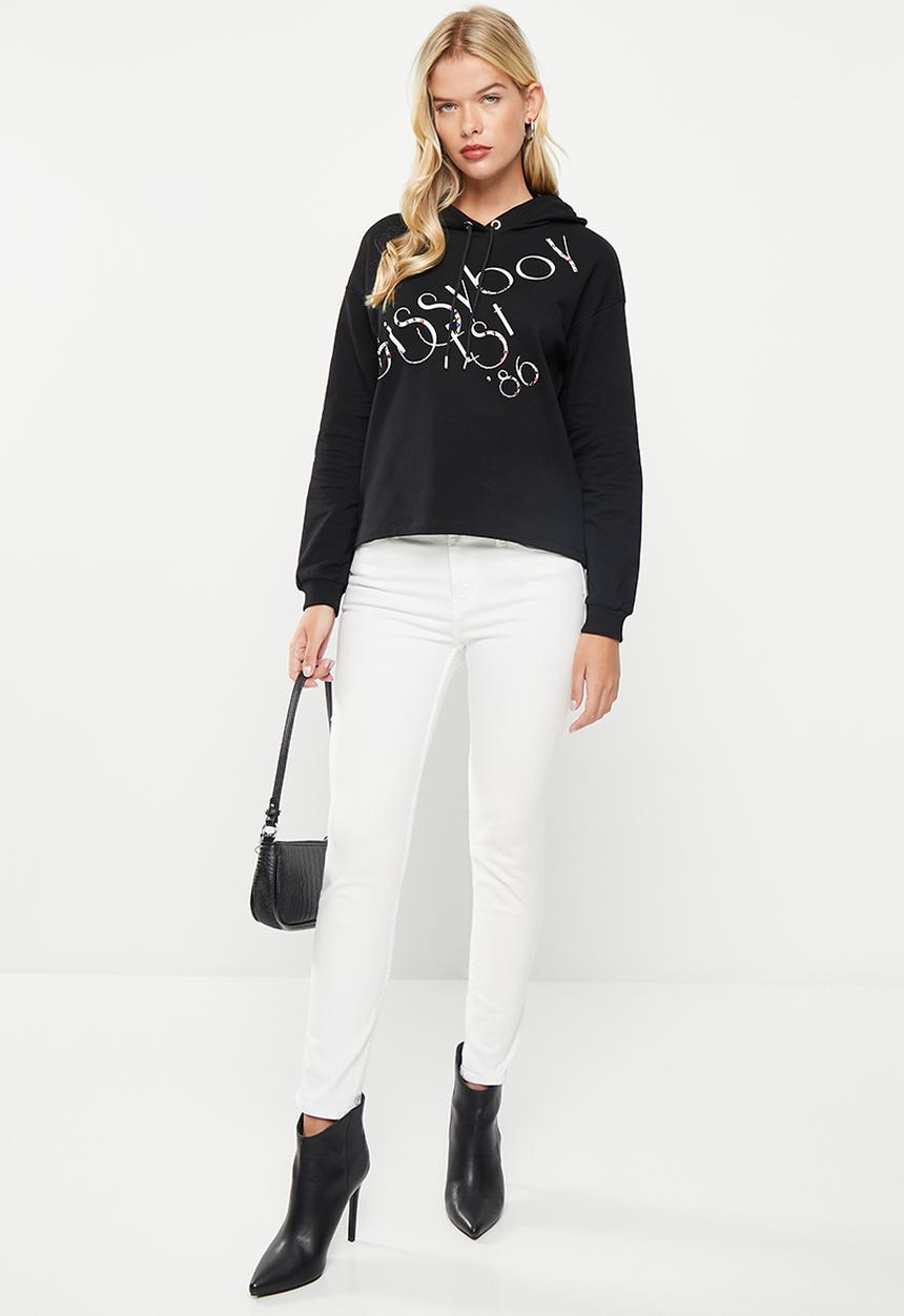 SISSY BOY - Fero: hoodie with long sleeves - black