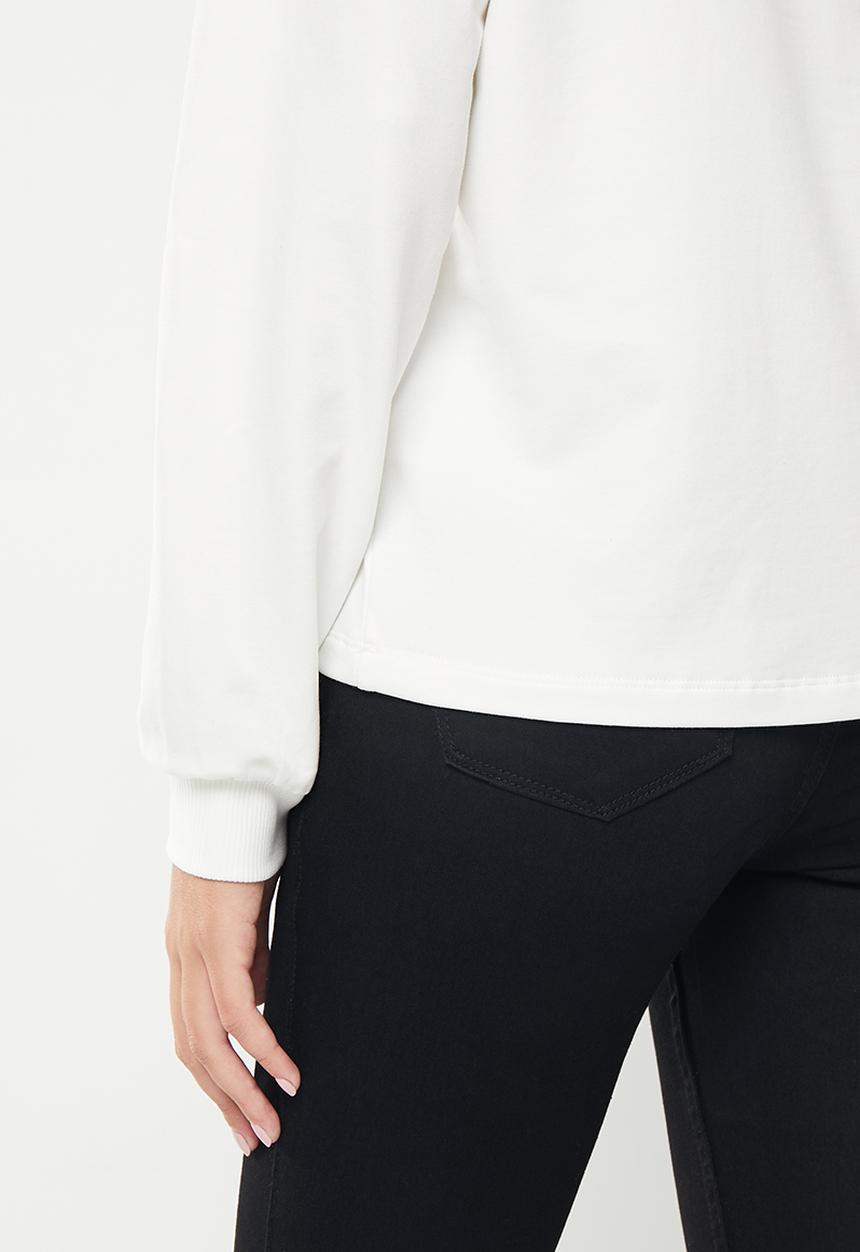 SISSY BOY - Fero: hoodie with long sleeves - white