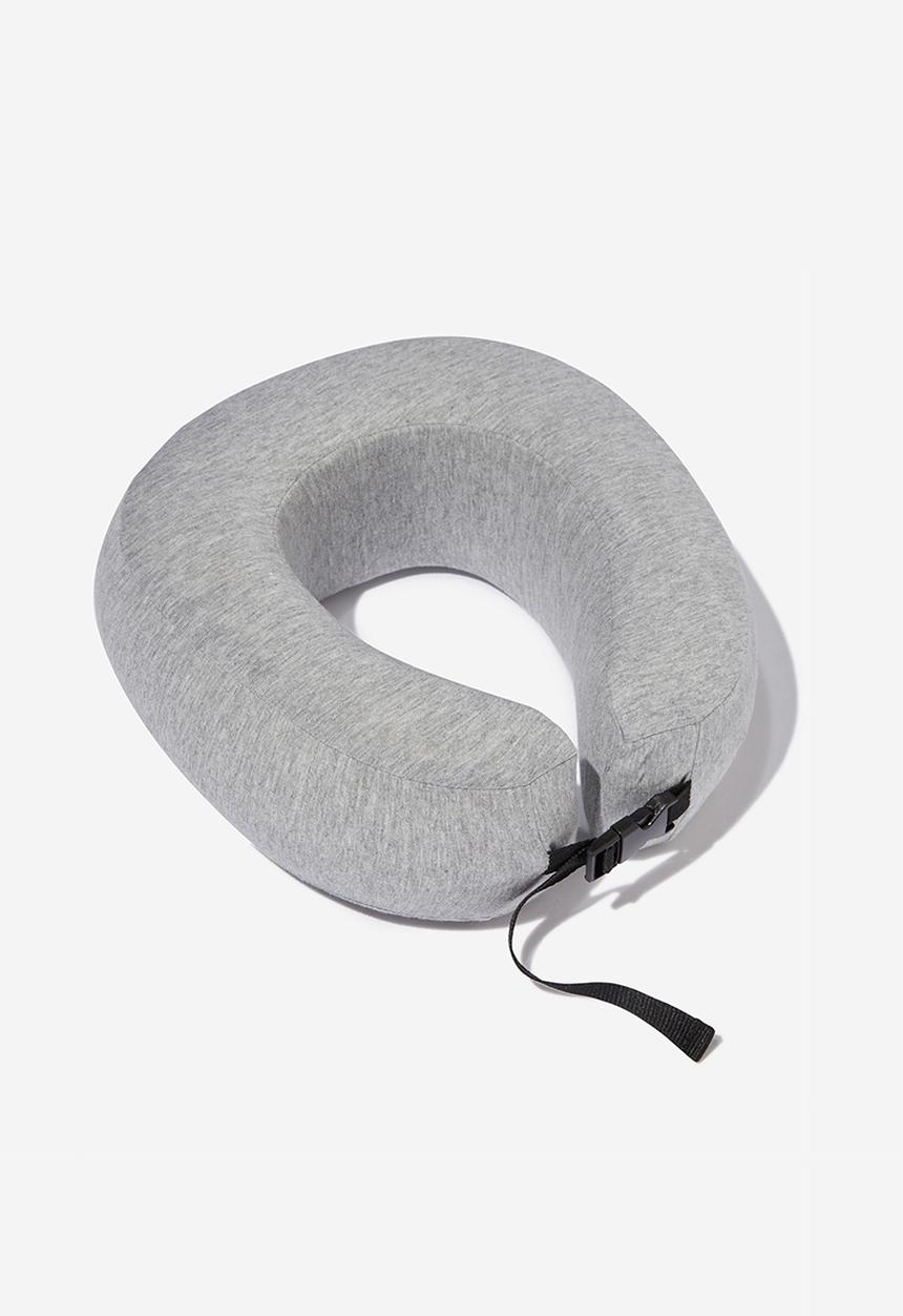 Typo - Travel neck pillow - grey marle