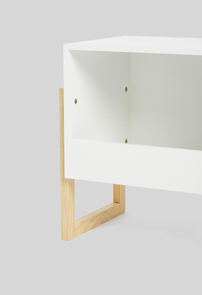 Sixth Floor - Gryphon stackable pedestal - white