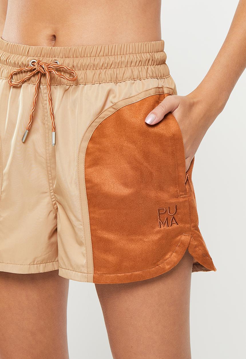 PUMA - Infuse woven shorts - dusty tan