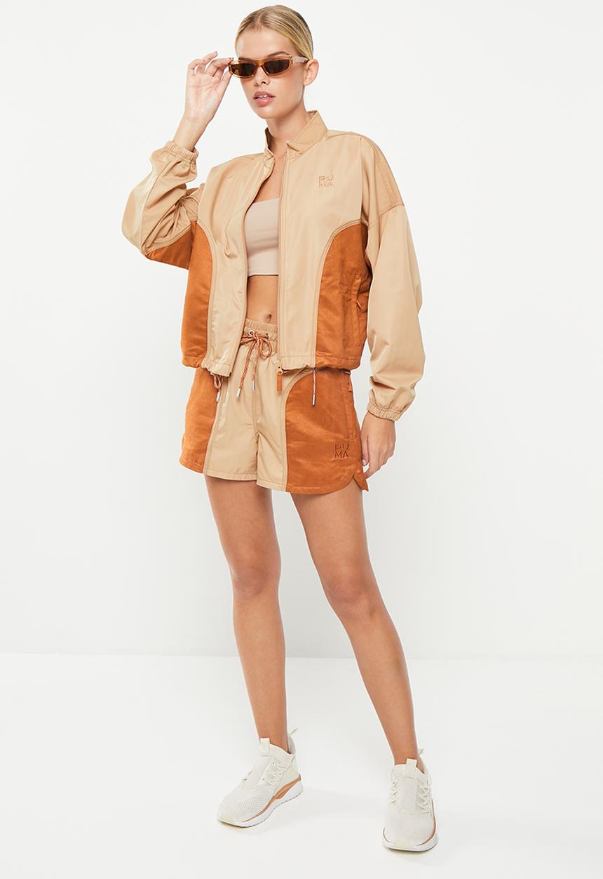PUMA - Infuse woven jacket - dusty tan