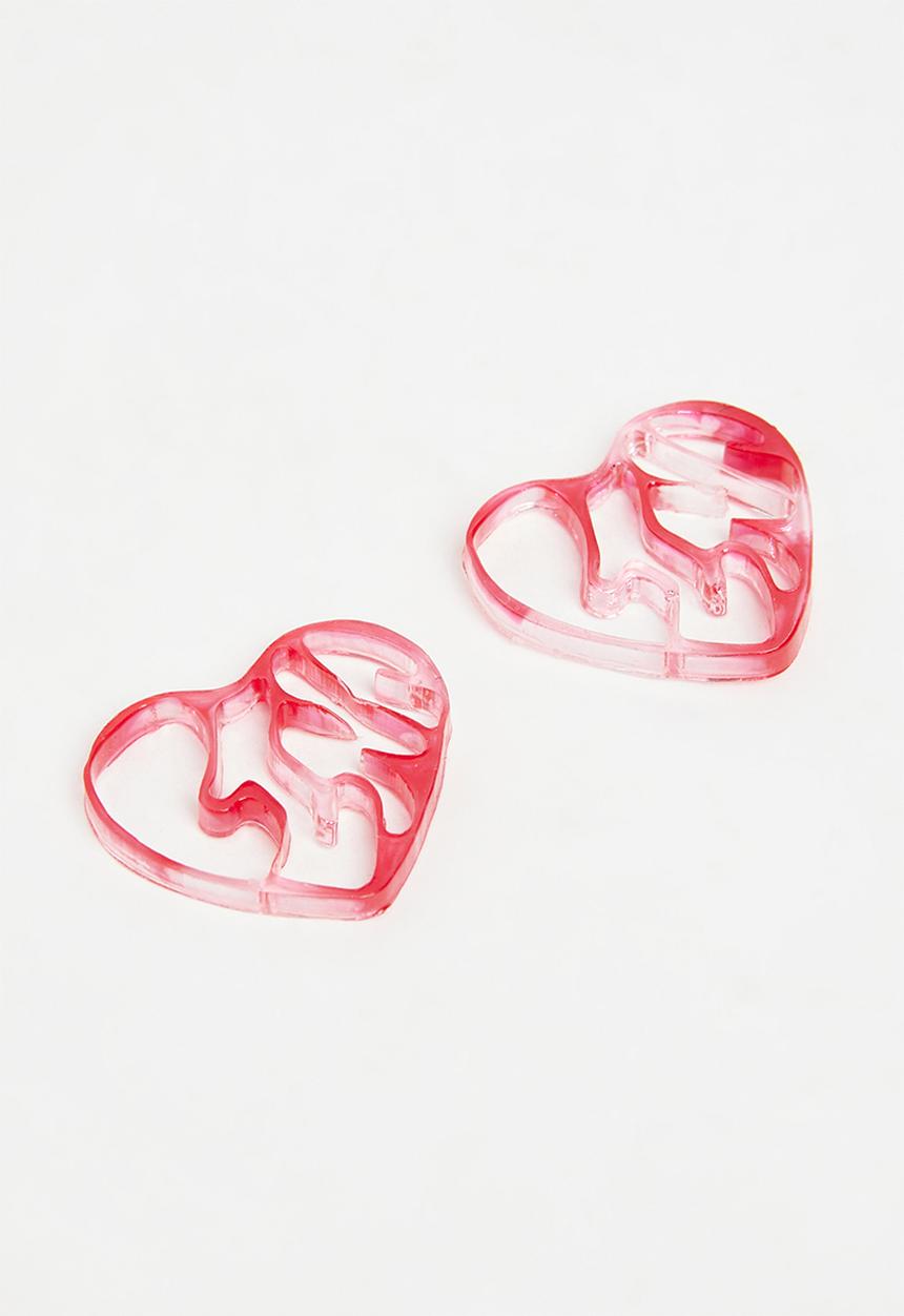 Pina Jewels - Pina heart charm - red & pink
