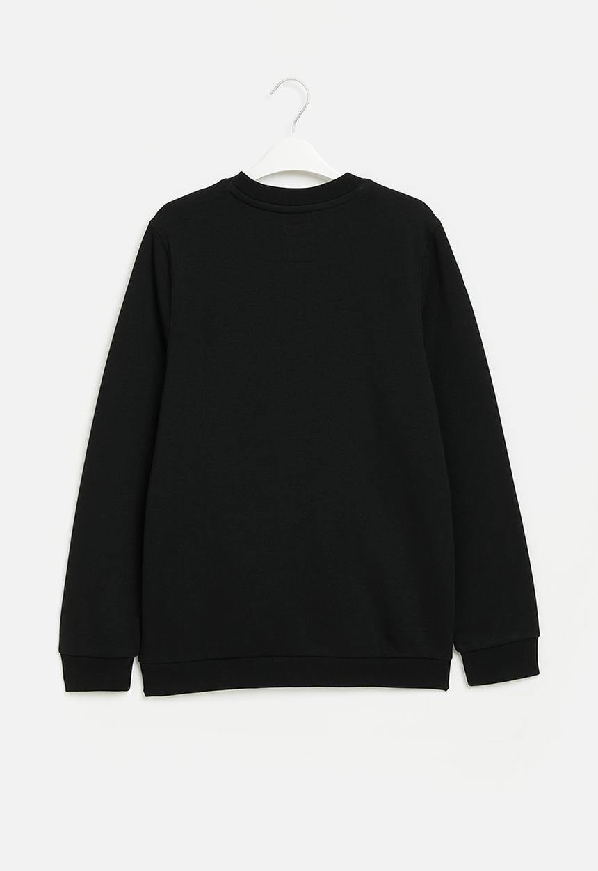 Aca Joe - Boys aca joe lazer cut crew sweater - caviar