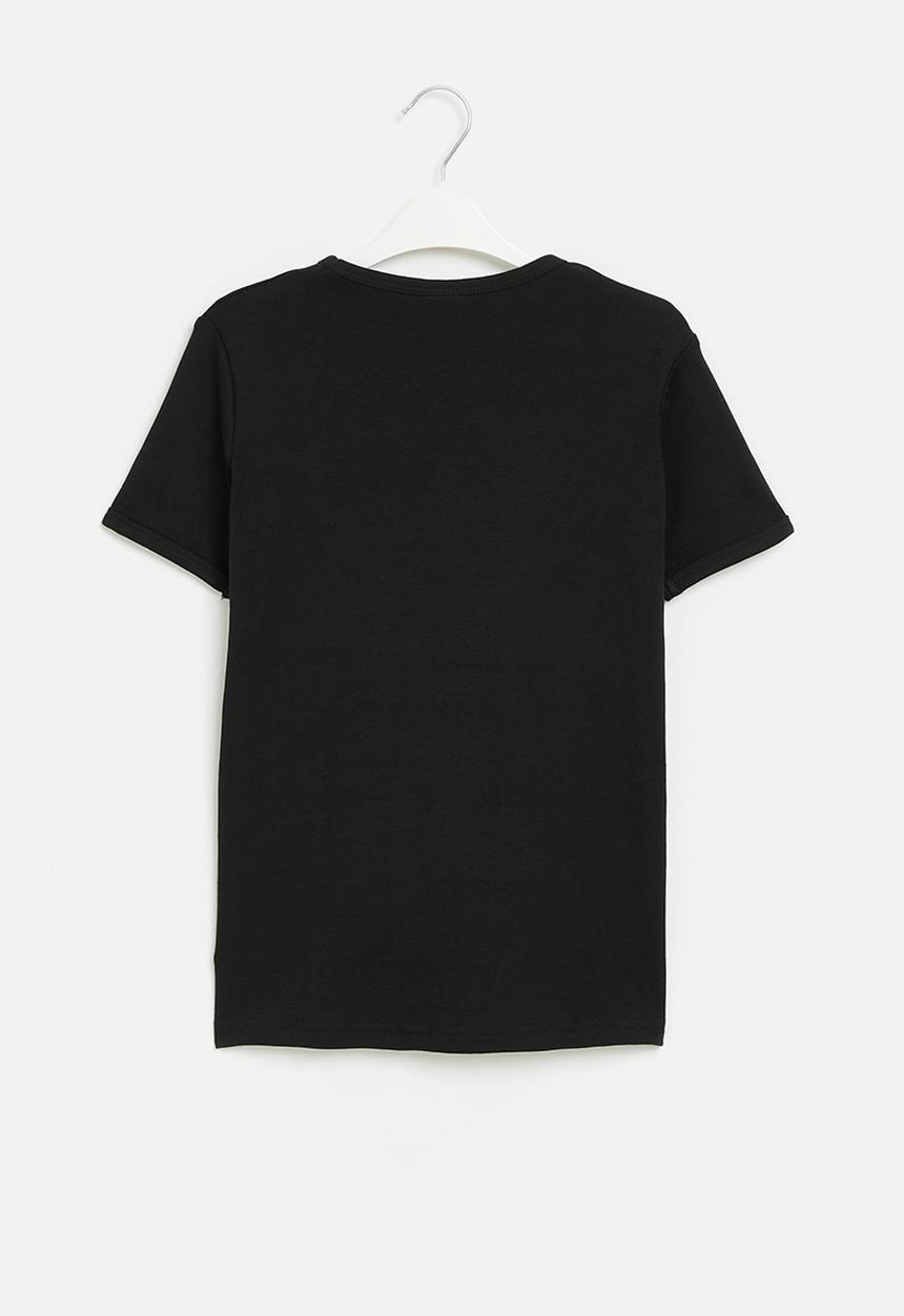 SOVIET - Boys muscle fit tee - black