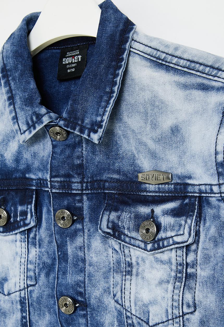 SOVIET - Denim jacket - 5/6 to 13/14 - indigo