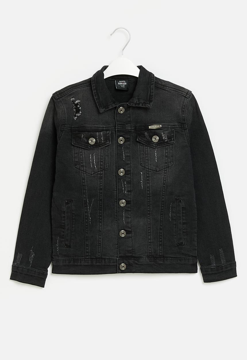 SOVIET - Denim jacket - 5/6 to 13/14 - black