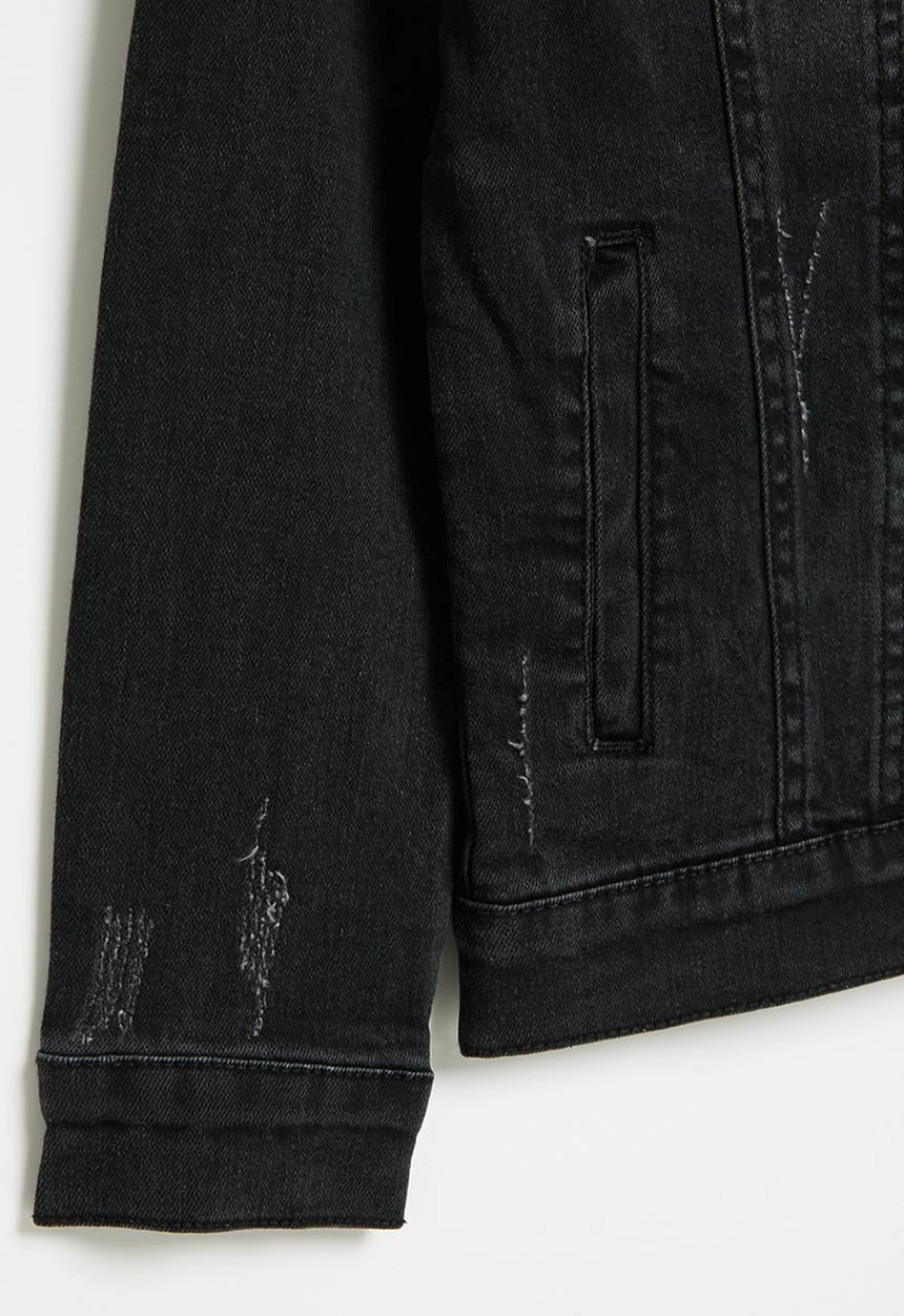 SOVIET - Denim jacket - 5/6 to 13/14 - black