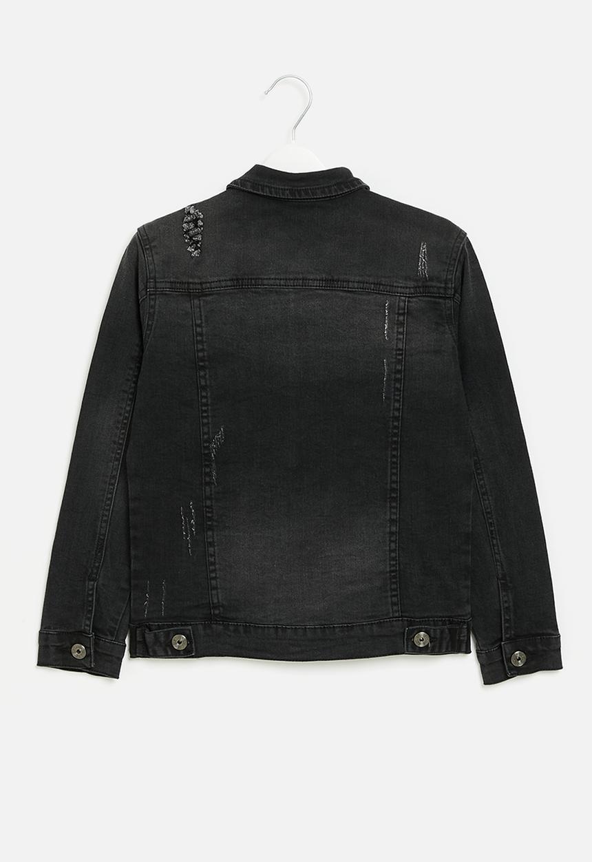 SOVIET - Denim jacket - 5/6 to 13/14 - black