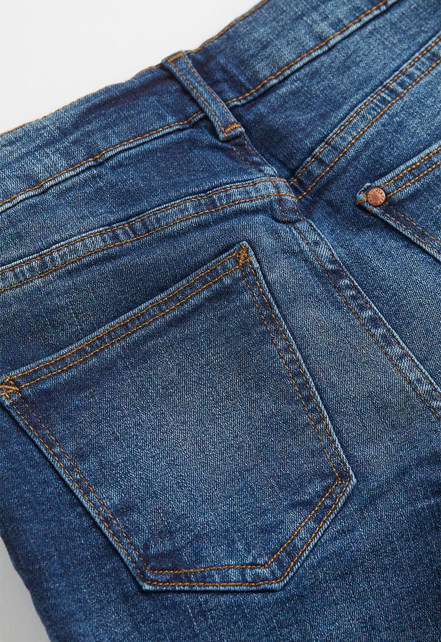 H&M - Comfort stretch slim fit jeans - dark denim blue