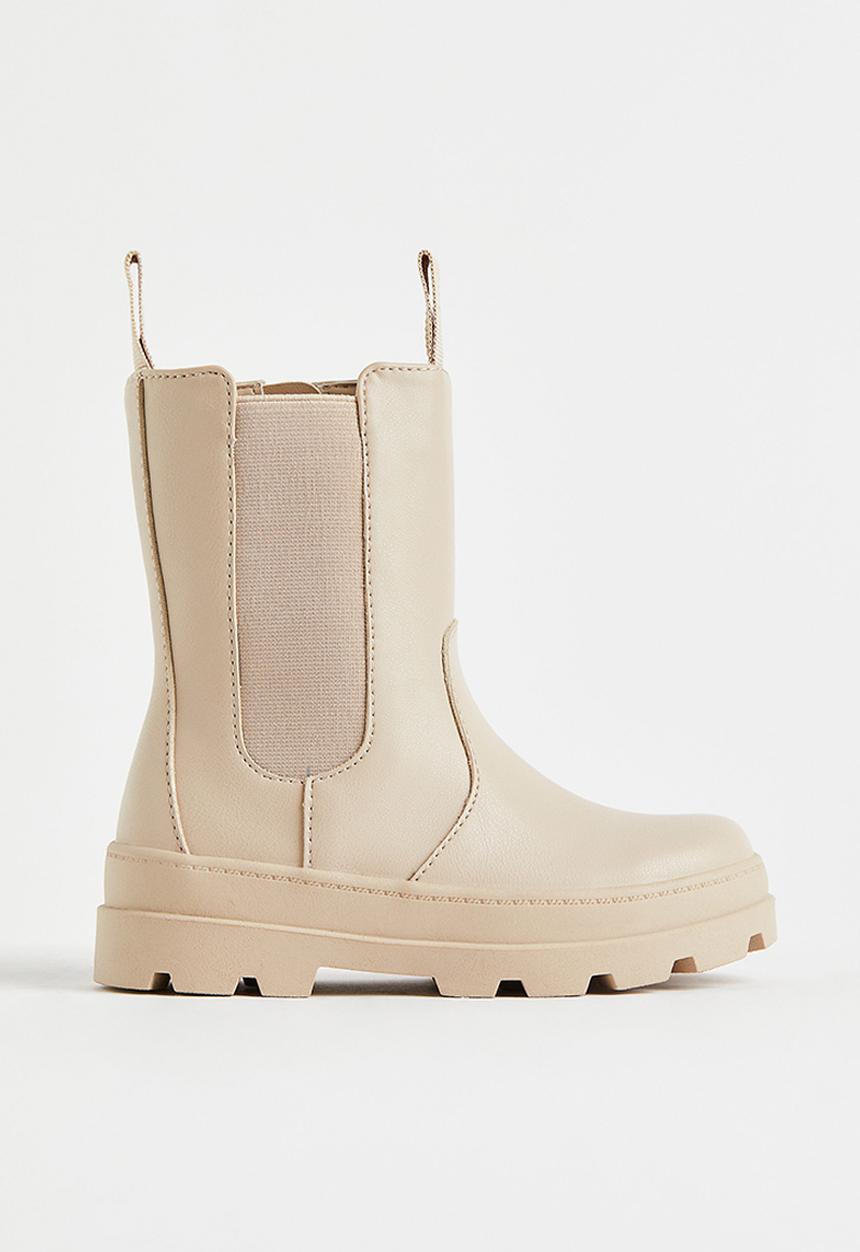 H&M - Chelsea boots - light beige