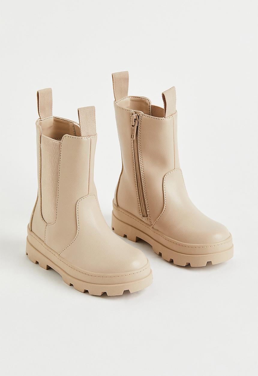 H&M - Chelsea boots - light beige
