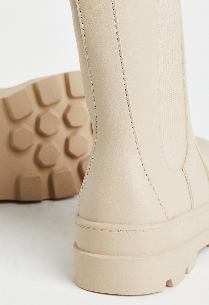 H&M - Chelsea boots - light beige