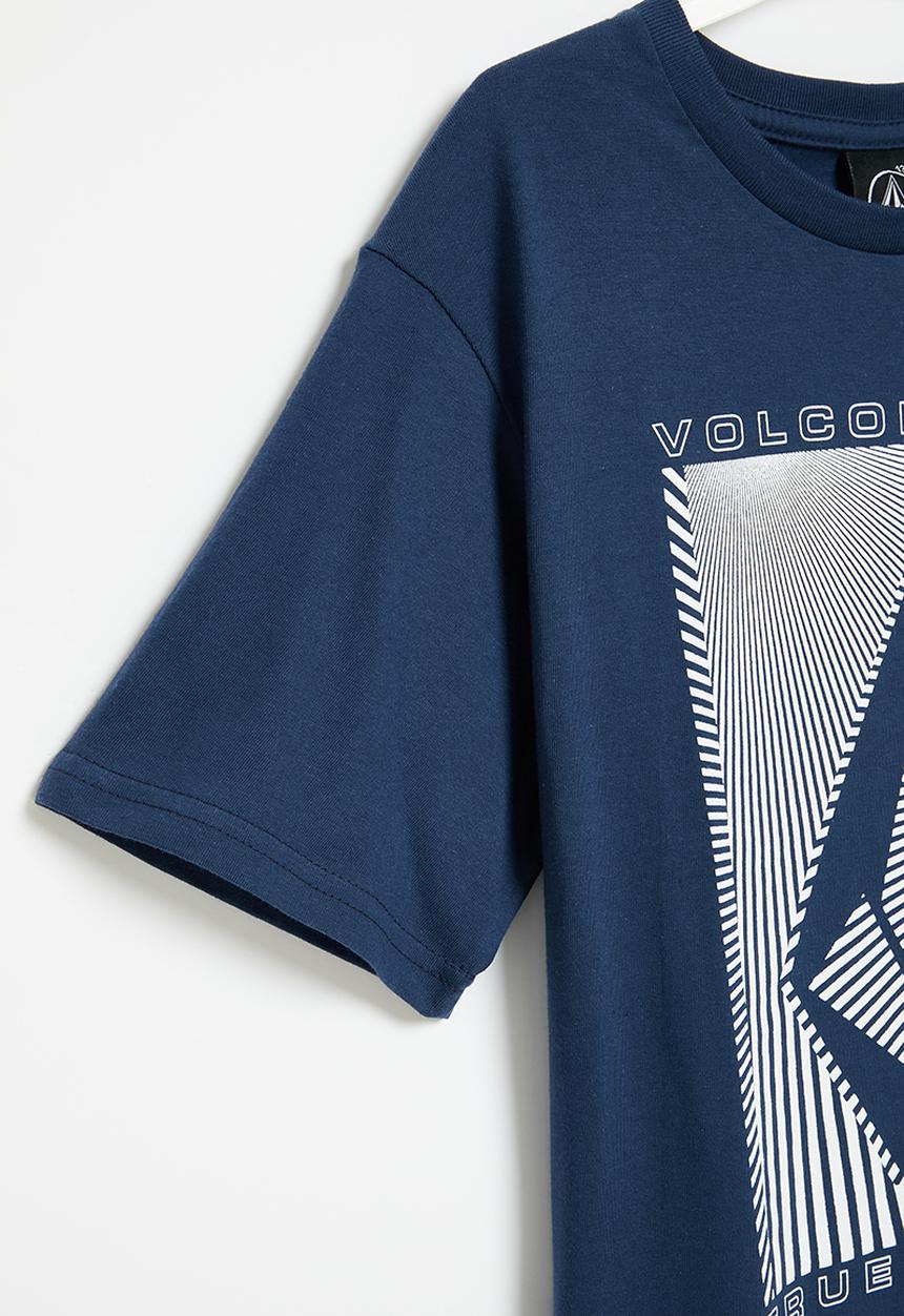 Volcom - Splitter boys short sleeve tee - navy