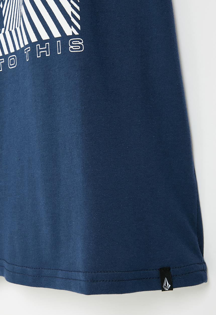 Volcom - Splitter boys short sleeve tee - navy