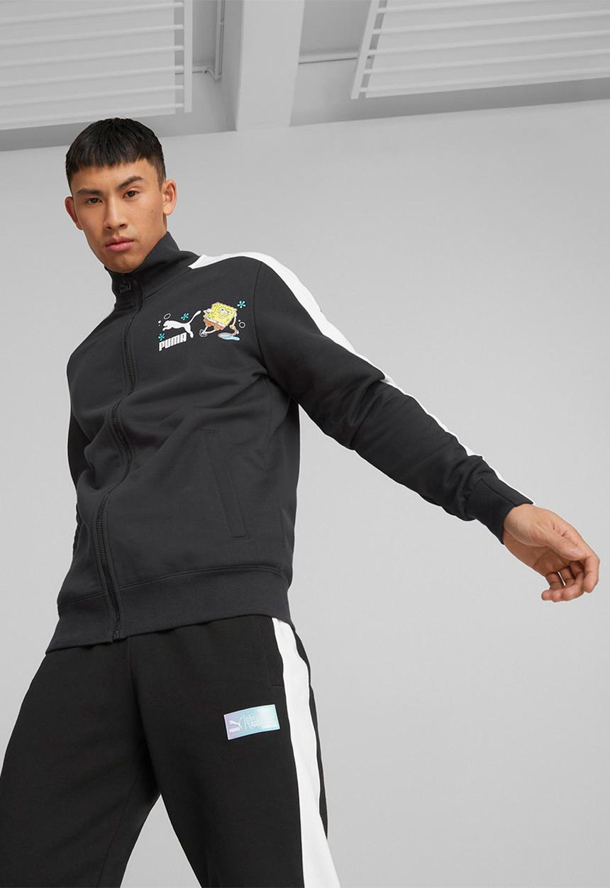 PUMA - Puma x spongebob t7 jacket tr - puma black
