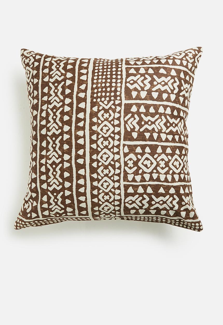 Hertex Fabrics - Mali Cushion cover-nutmeg