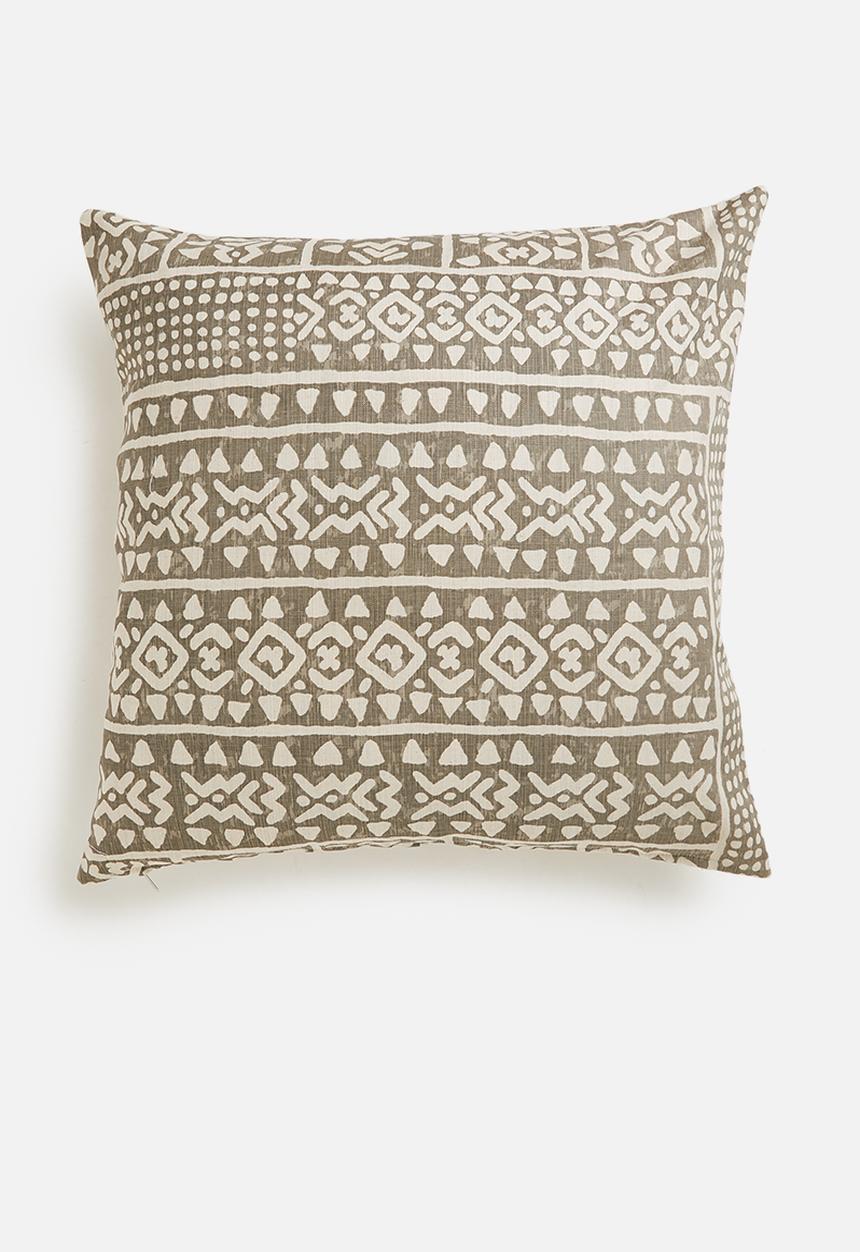 Hertex Fabrics - Mali Cushion cover-pebble