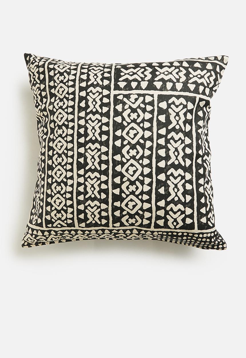 Hertex Fabrics - Mali Cushion cover-Darkness