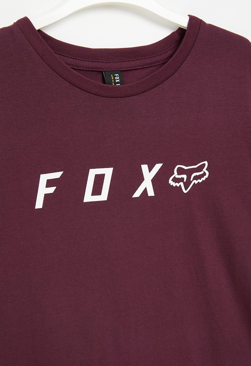 Fox - Absolute boys short sleeve tee - maroon