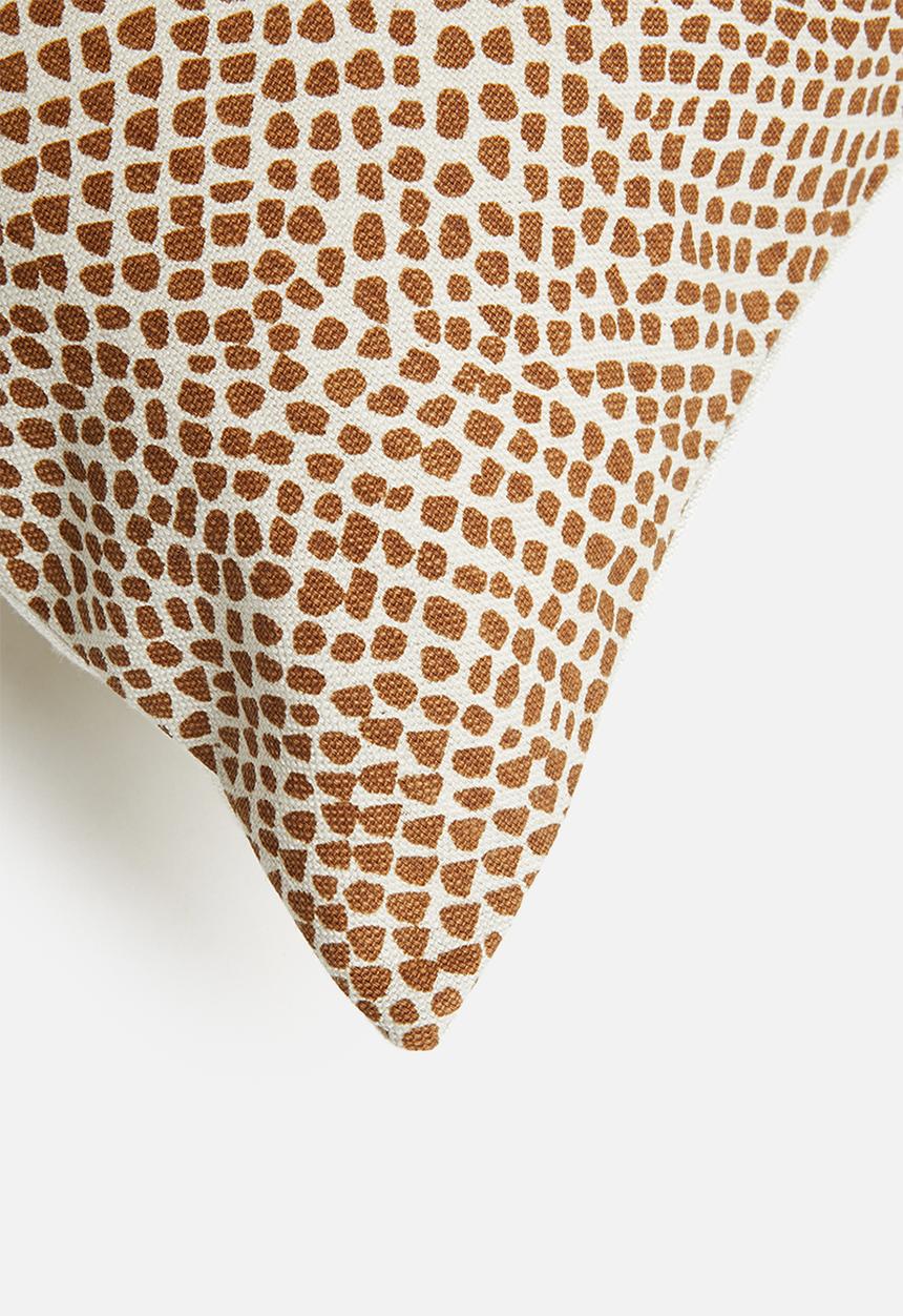 Hertex Fabrics - Migration cushion cover-sand dew