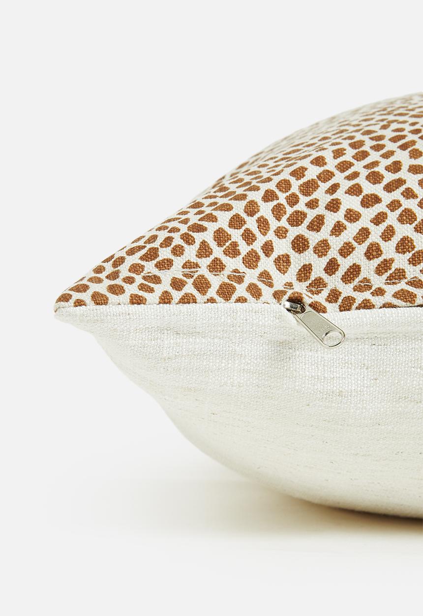 Hertex Fabrics - Migration cushion cover-sand dew