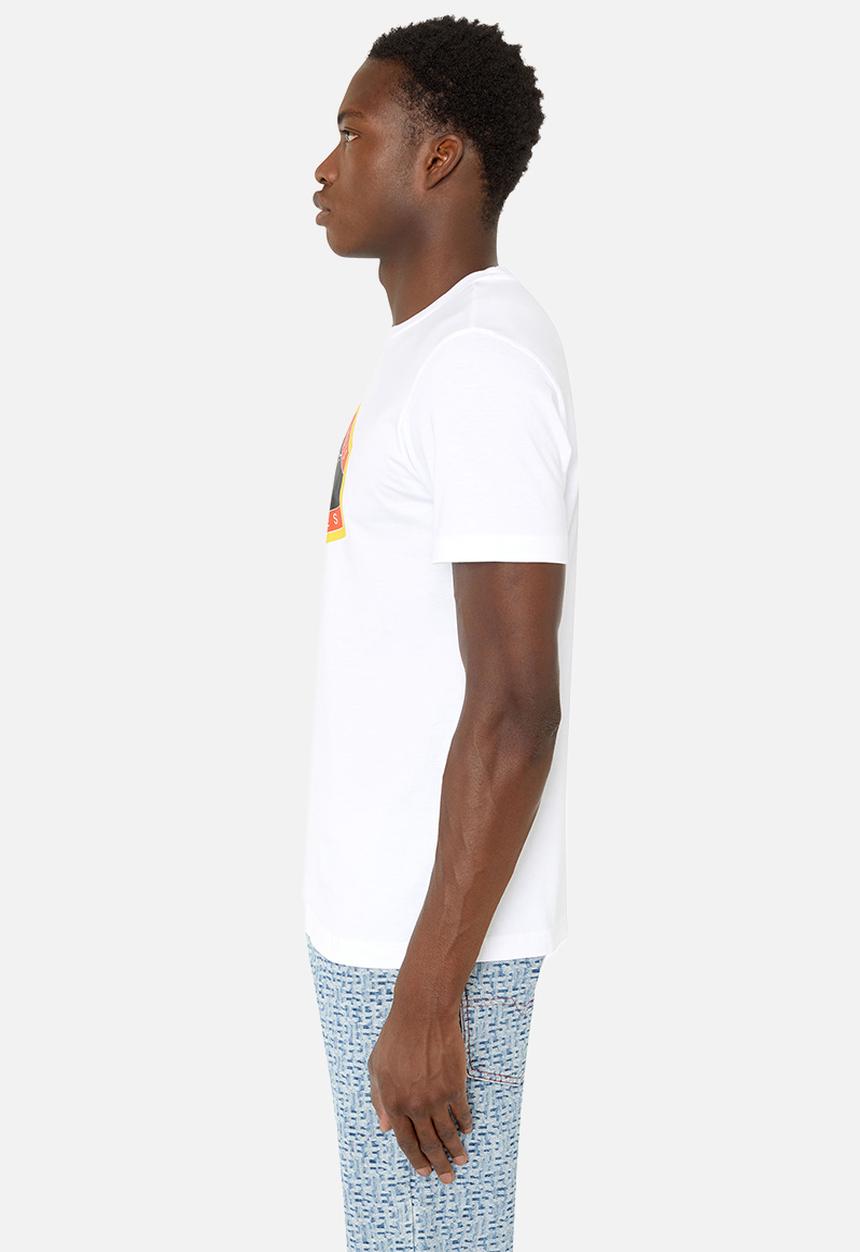 Diesel  - T-diegor-e14 camiseta - 100diesel - white 
