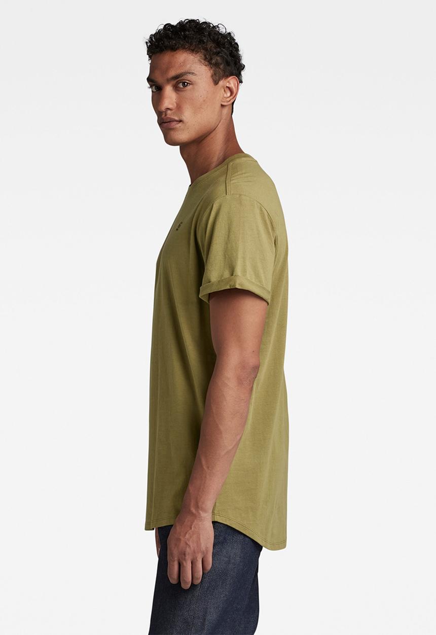 G-STAR - Lash r t short sleeve Compact jersey - smoke olive