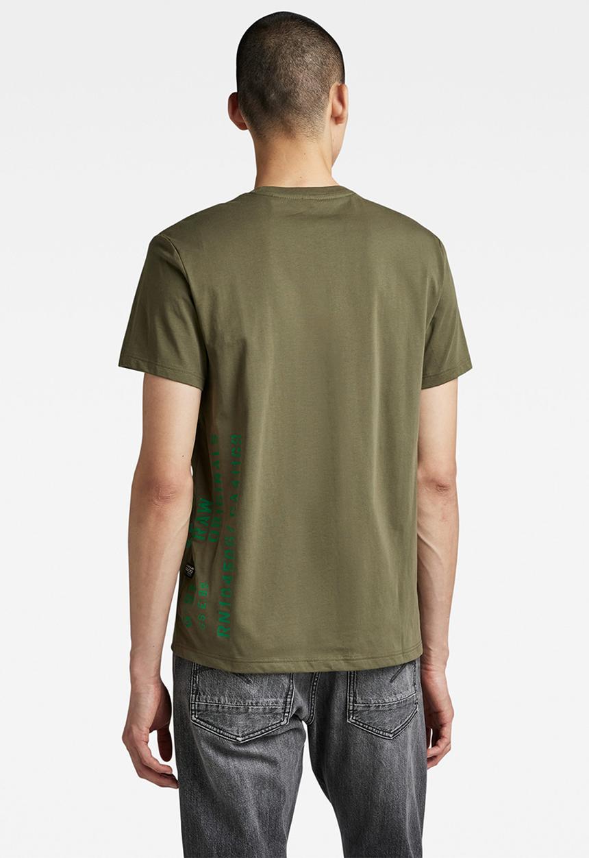 G-STAR - Side stencil r t - shadow olive