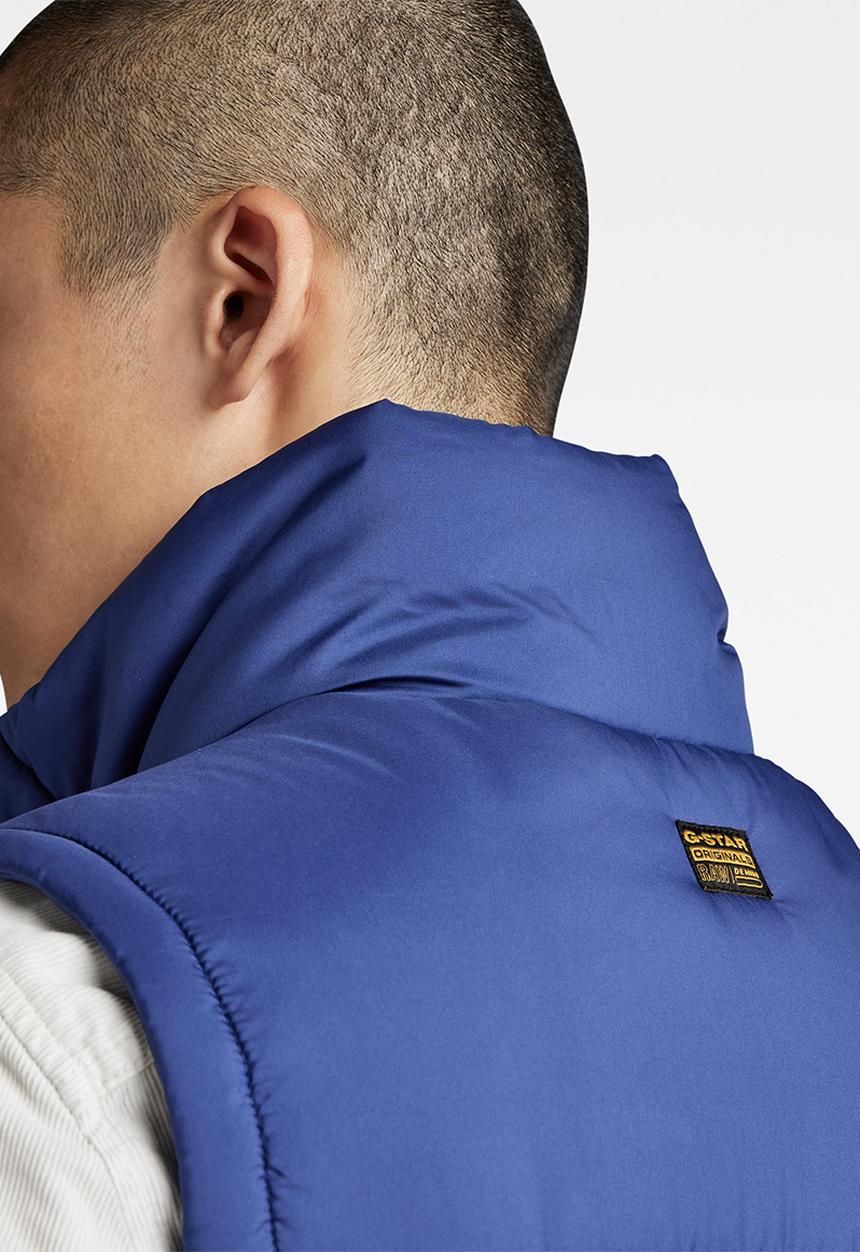 G-STAR - Foundation padded vest - ballpen blue