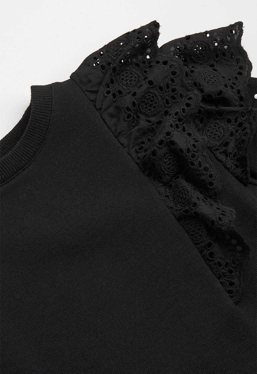 H&M - Sweatshirt dress - black