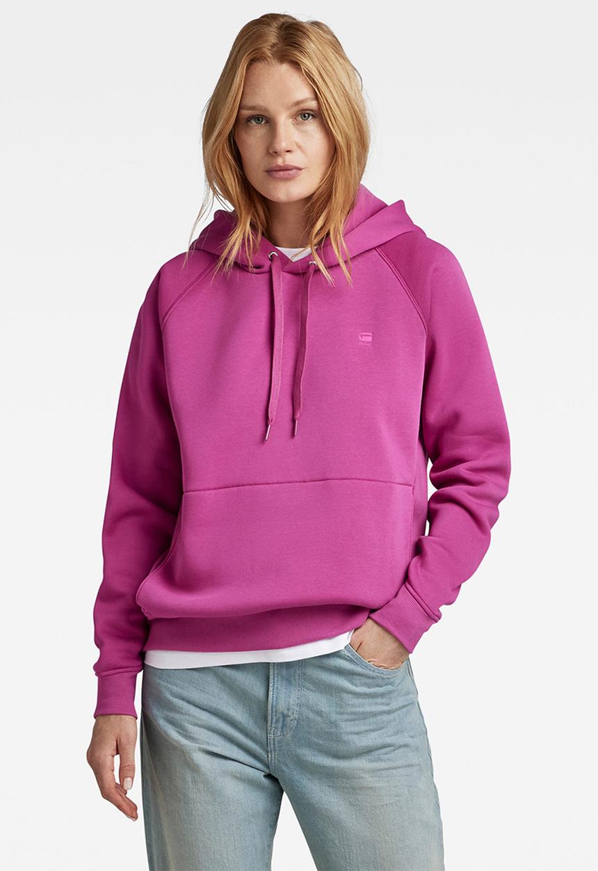 G-STAR - Premium core 2.0 hooded sweats  - fuchsia red