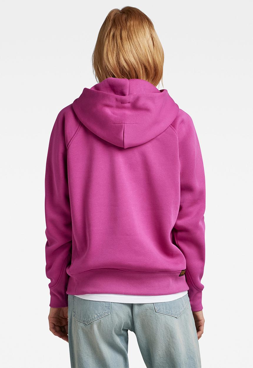 G-STAR - Premium core 2.0 hooded sweats  - fuchsia red