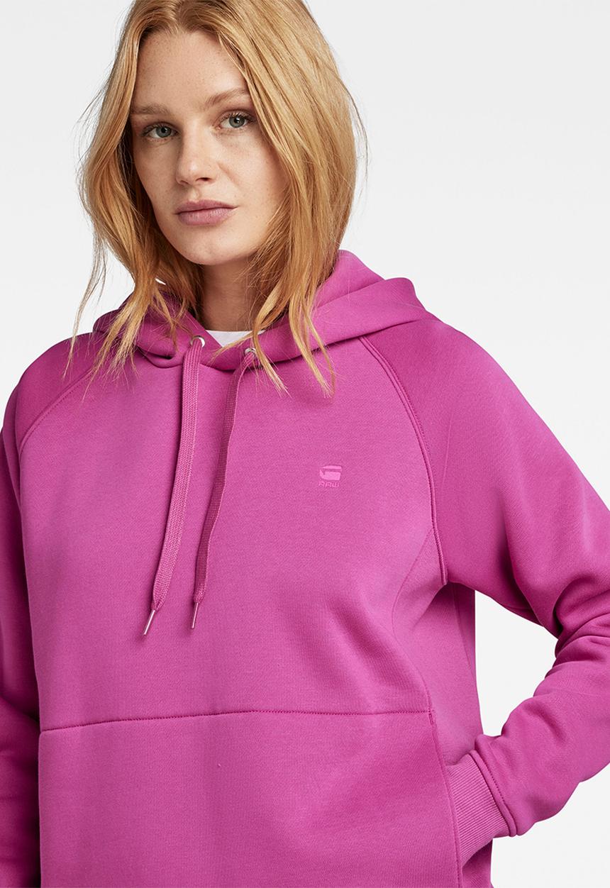G-STAR - Premium core 2.0 hooded sweats  - fuchsia red