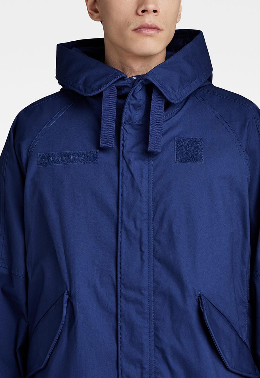 G-STAR - Fishtail parka - ballpen blue