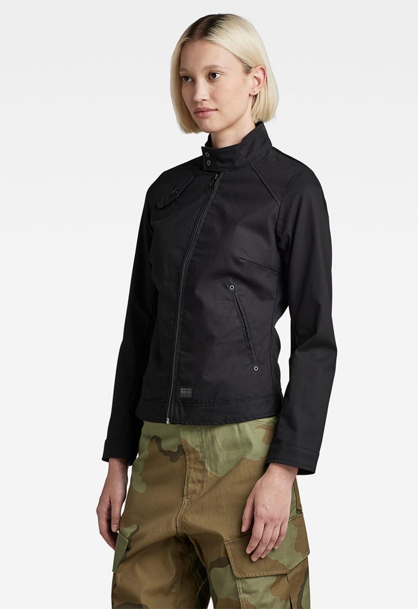 G-STAR - Biker jacket - dk black