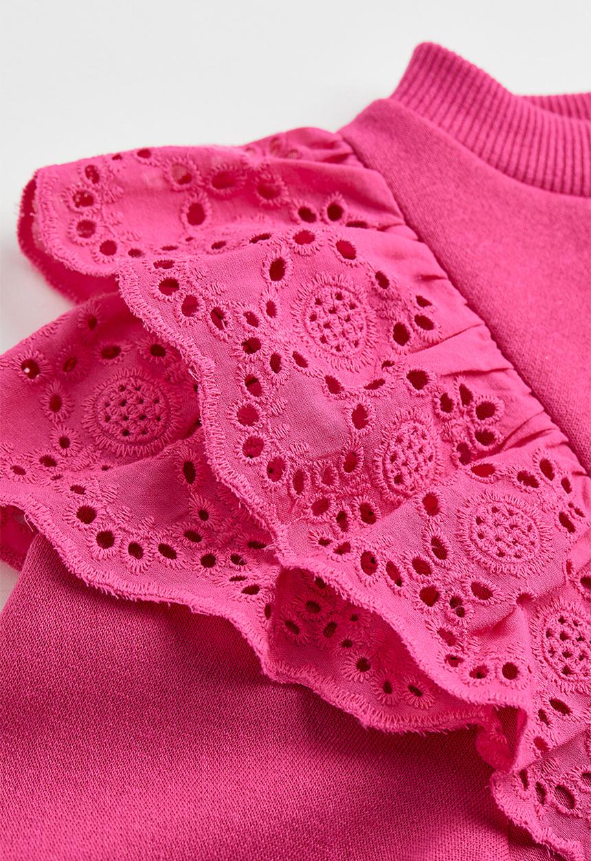 H&M - Sweatshirt - cerise