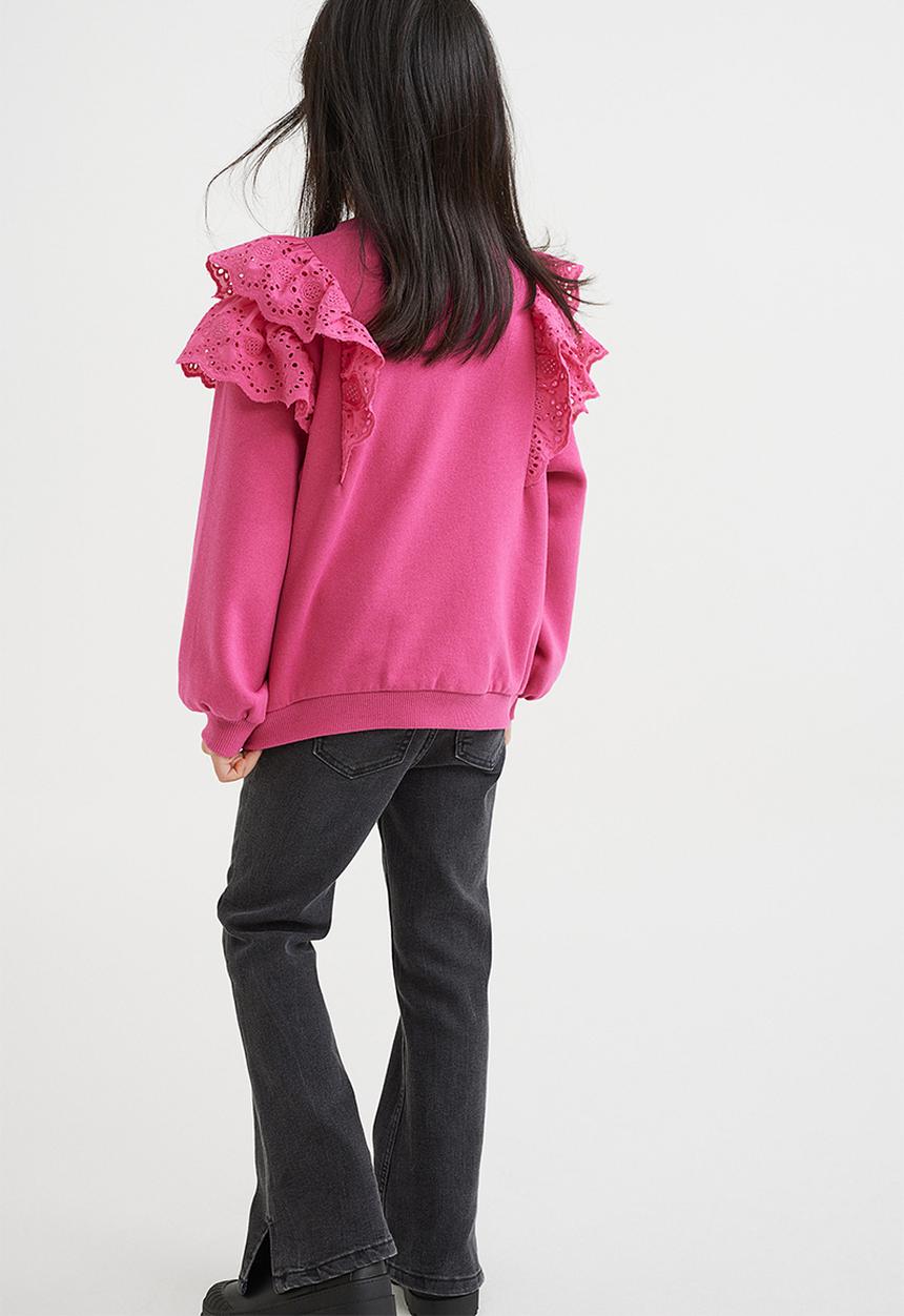 H&M - Sweatshirt - cerise