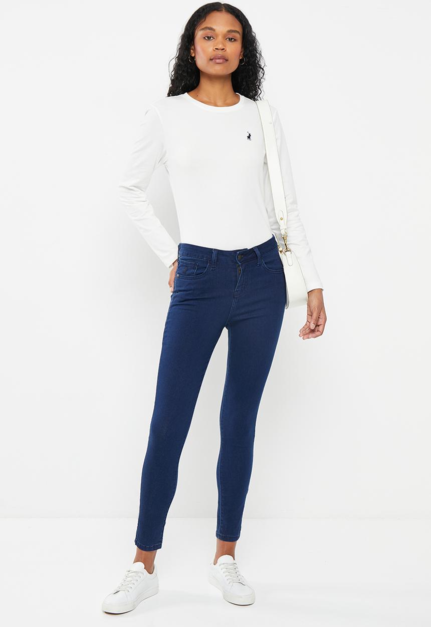 POLO - Women skinny jean - dark wash