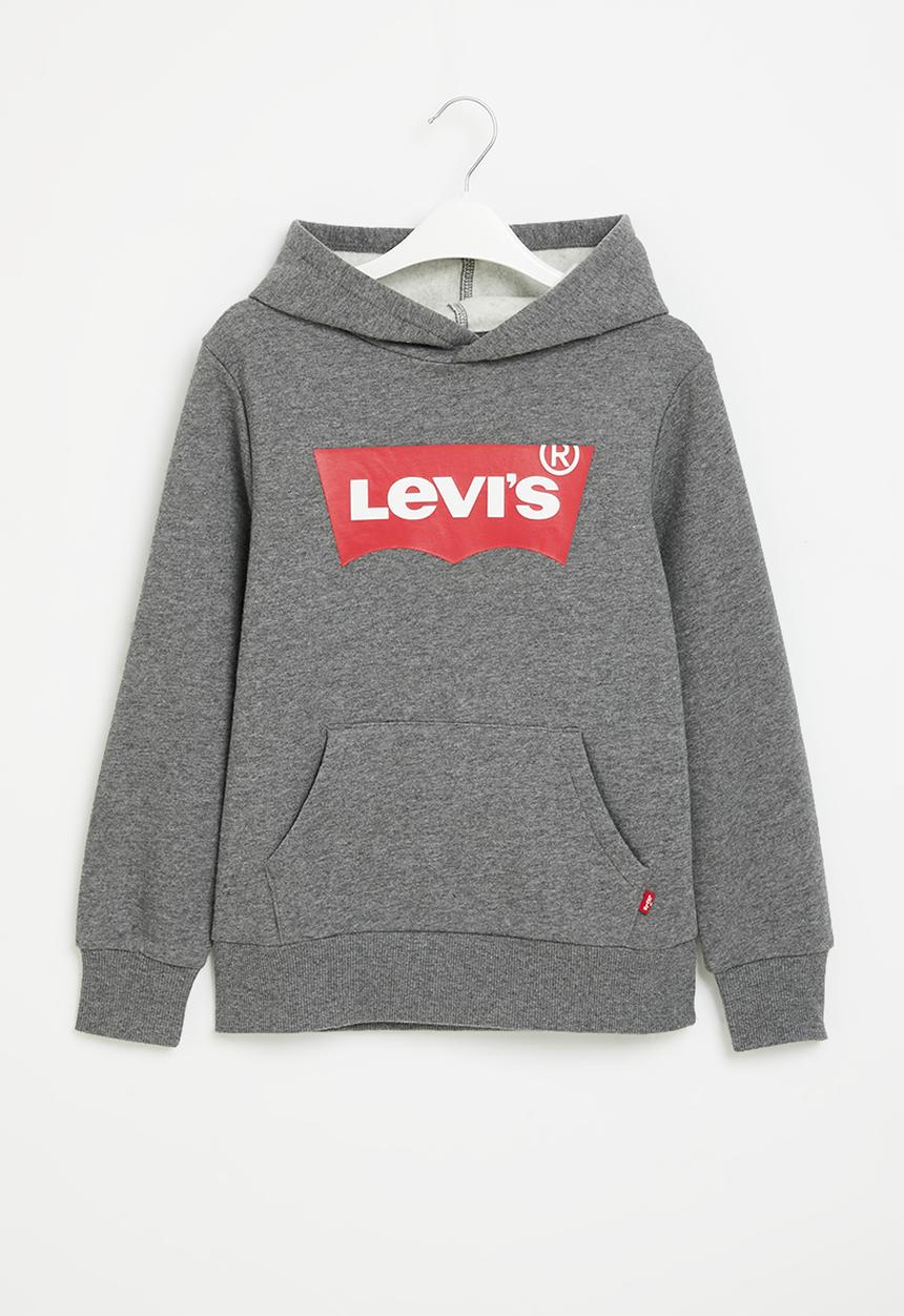 Levi’s® - Lvb batwing screenprint hooded - charcoal heather