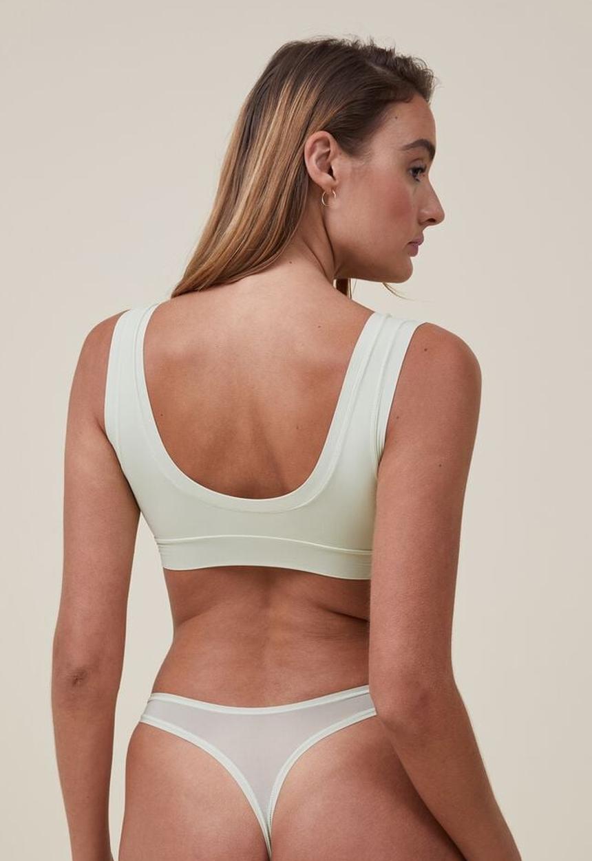 Cotton On - The flexi bralette - sugar cane