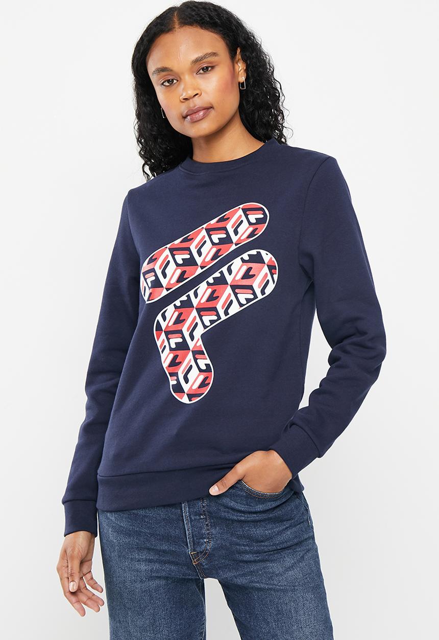 FILA - Leilani sweatshirt - peacoat