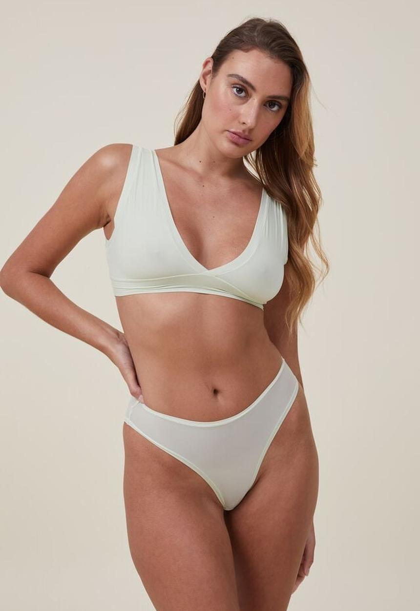 Cotton On - The flexi bikini brief - sugar cane