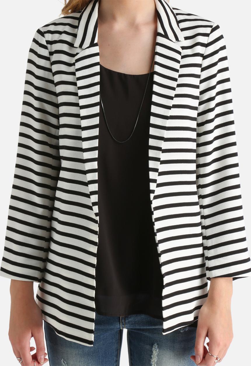 VILA - Trys Striped Blazer