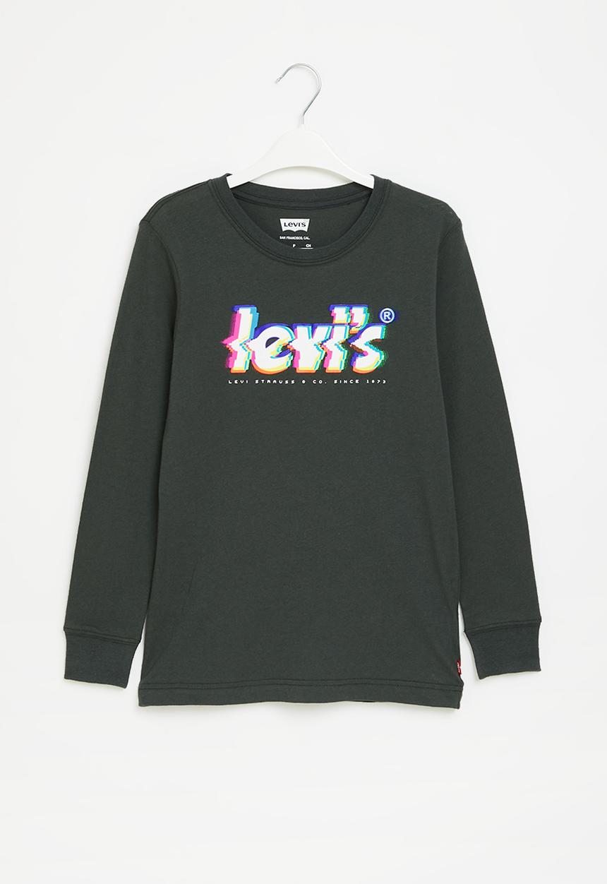 Levi’s® - Lvb glitched logo long sleeve - unexplored