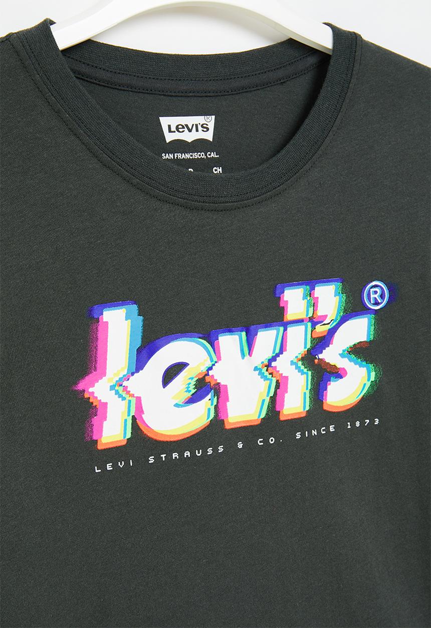 Levi’s® - Lvb glitched logo long sleeve - unexplored