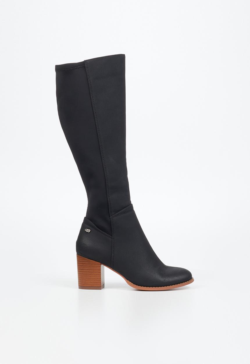 Miss Black - Ahlam 7 knee length boot - black